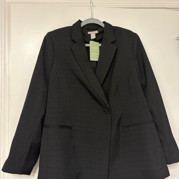 H&M Charcoal Blazer - Picture 1 of 5